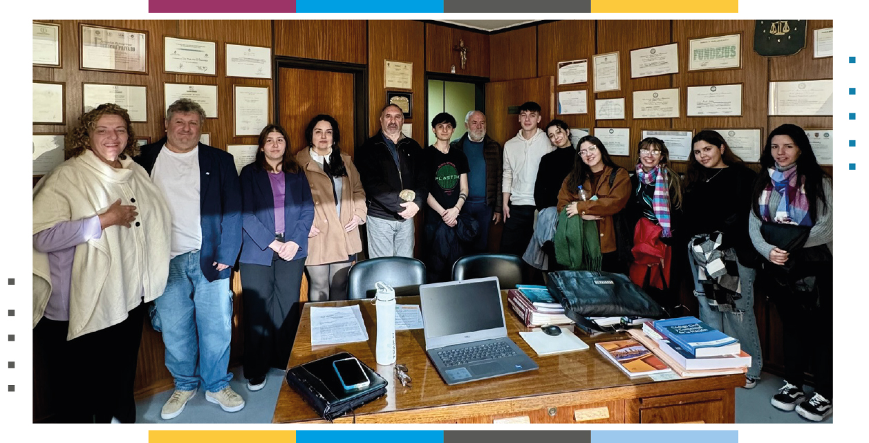 ESTUDIANTES DE ABOGACÍA DE LA UNRN VISITARON LA UNIDAD DE DEFENSA PÚBLICA DE LA CIUDAD DE VIEDMA