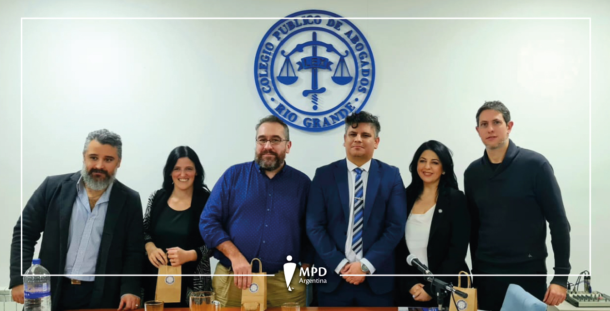 EL MPD Y EL COLEGIO DE ABOGADOS DE RÍO GRANDE FORMALIZARON SU RELACIÓN DE COOPERACIÓN